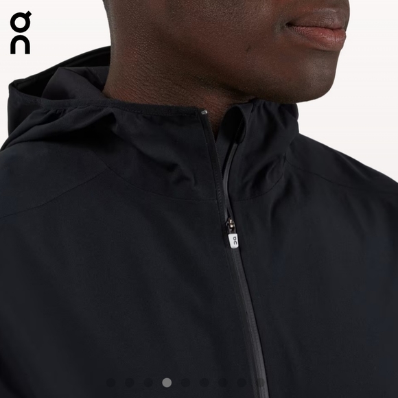 On Running Waterproof Anorak Jacket - Navy - Size Medium - Picture 4 of 8